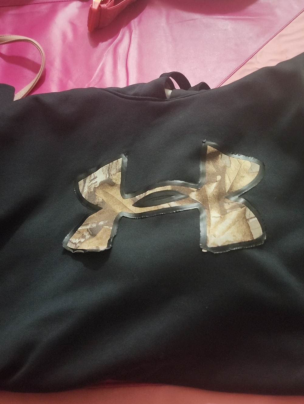 Black Under Armour Unisex Green Camo Lightweight Hiidue Size Large